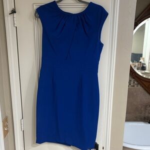 Calvin Klein Collection Royal Blue Mini Dress